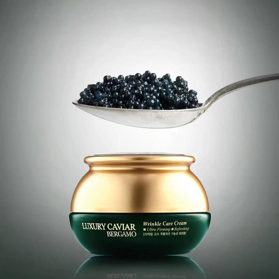 Bergamo Luxury Caviar Wrinkle Care Cream 50 г, Антивозрастной, Укрепляющий, Увлажняющий, Корейская косметика, Kbeauty, образец
Bergamo Luxury Caviar Wrinkle Care Cream 50 г, Антивозрастной, Укрепляющий, Увлажняющий, Корейская косметика, Kbeauty, образец
