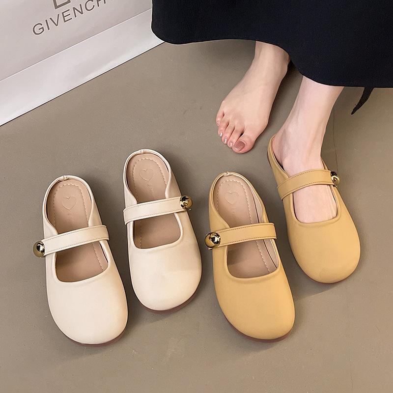 Slippers summer new soft-soled slippers Mary Jane shoes lightweight breathable shoes cool slippers 35 бежевый
Slippers summer new soft-soled slippers Mary Jane shoes lightweight breathable shoes cool slippers 35 бежевый
