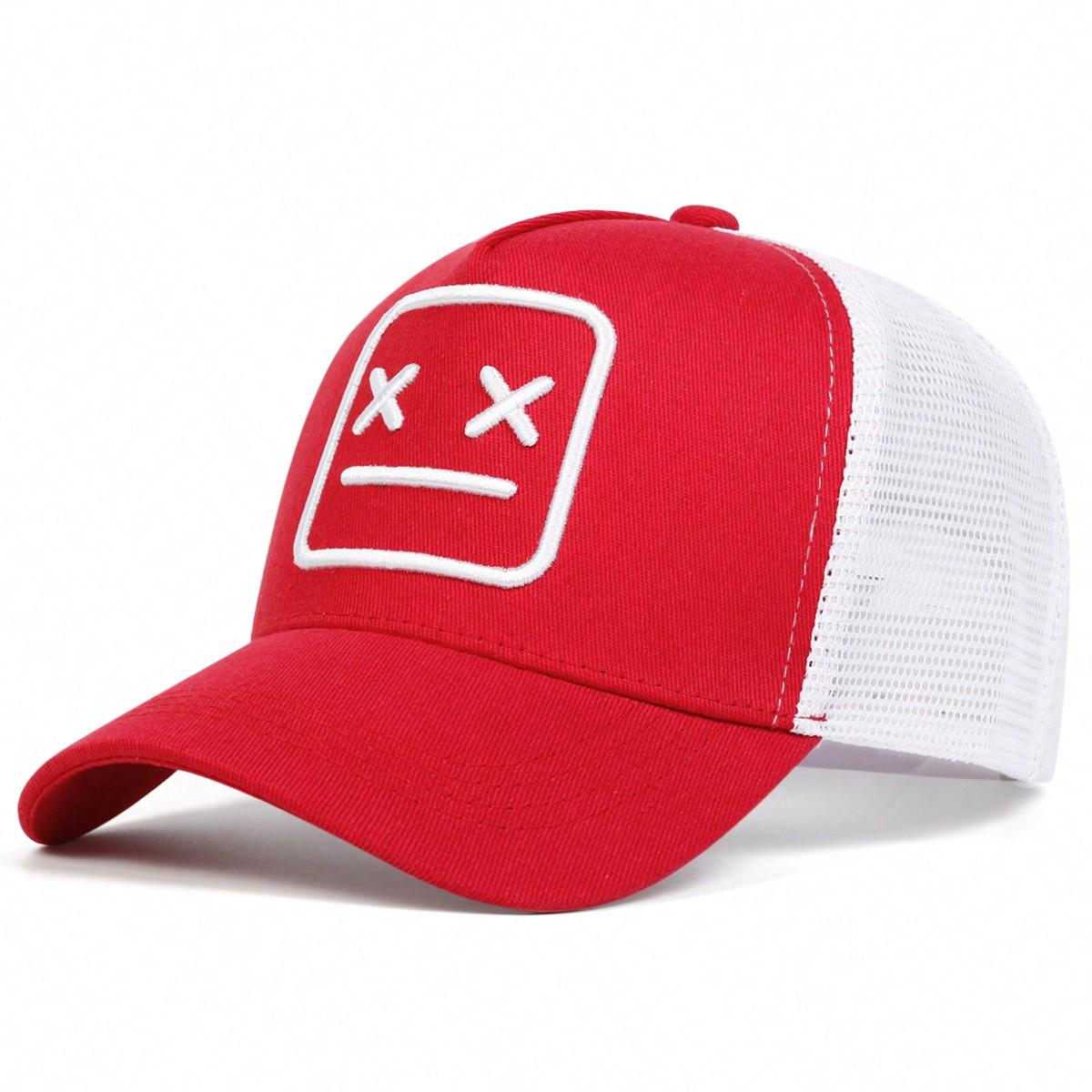 Unisex Xx Embroidery Baseball Net Caps Hip Hop Cap Spring and Summer Outdoor Adjustable Casual Hats Sunscreen Hat красный
Unisex Xx Embroidery Baseball Net Caps Hip Hop Cap Spring and Summer Outdoor Adjustable Casual Hats Sunscreen Hat красный