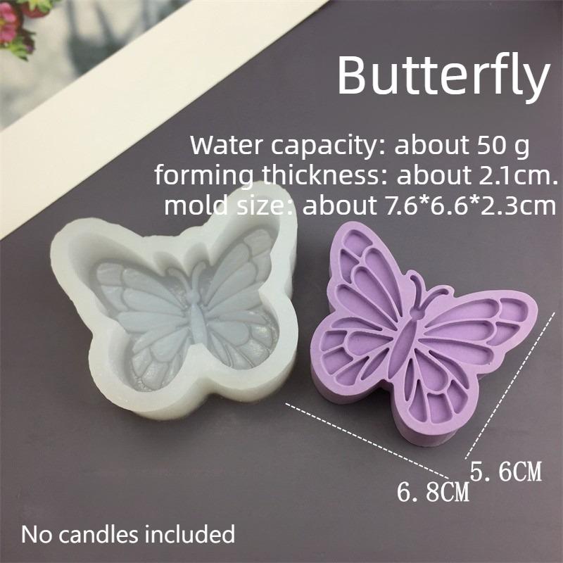 BEPAN 1PC DIY Butterfly Silicone Mold Aromatherapy Candle Gypsum Resin Casting Mould Handmade Craft Making Supplies
BEPAN 1PC DIY Butterfly Silicone Mold Aromatherapy Candle Gypsum Resin Casting Mould Handmade Craft Making Supplies