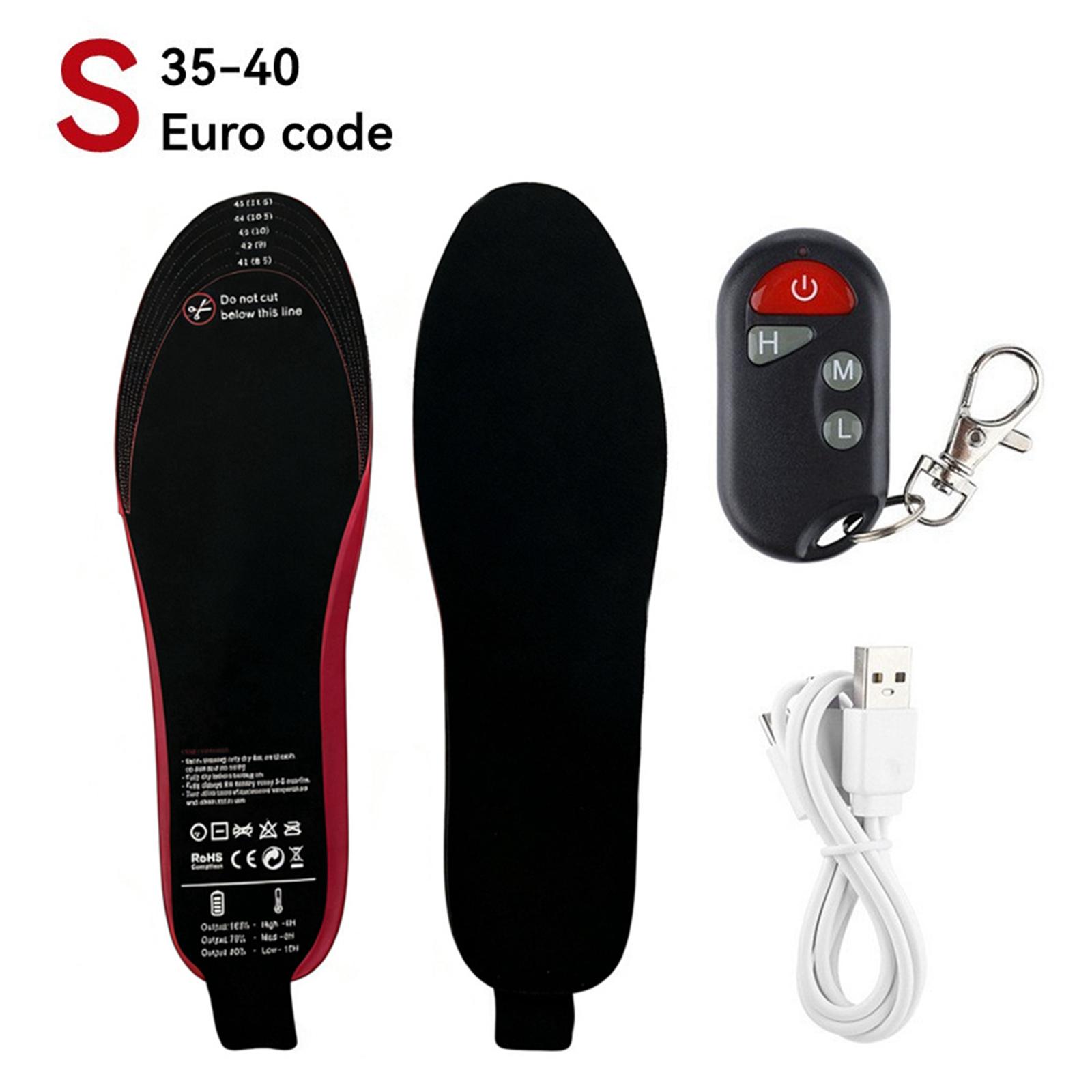 Electric Heated Insoles 3-Temperature Adjustable Foot Warming Pad Cut-to-Fit Winter Warm Outdoor Remote Control Heating Insoles
Electric Heated Insoles 3-Temperature Adjustable Foot Warming Pad Cut-to-Fit Winter Warm Outdoor Remote Control Heating Insoles