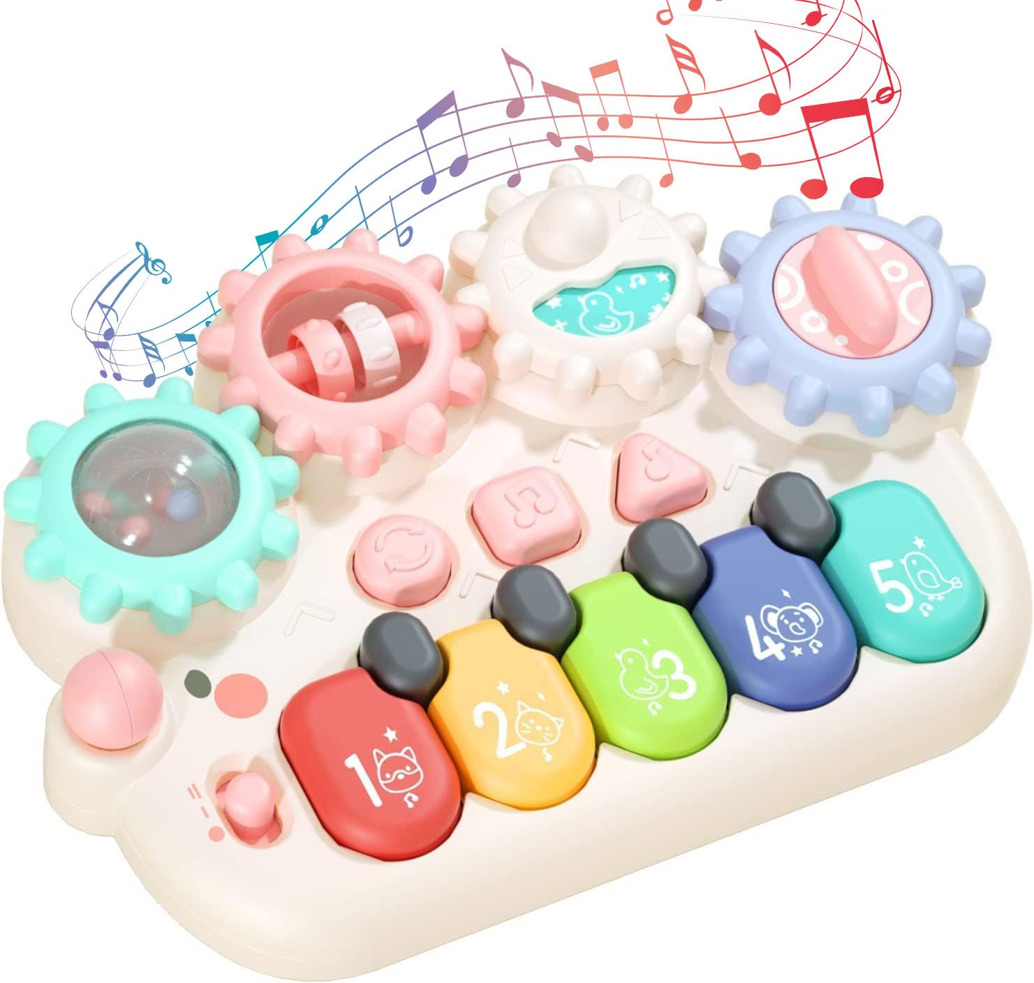 KaeKid Multifunctional Piano Toy Hedgehog Kids Keyboard Toy Baby Musical Instrument Sound and Light 5 Types of Animal Sounds 13 Songs Toy Educational
KaeKid Multifunctional Piano Toy Hedgehog Kids Keyboard Toy Baby Musical Instrument Sound and Light 5 Types of Animal Sounds 13 Songs Toy Educational