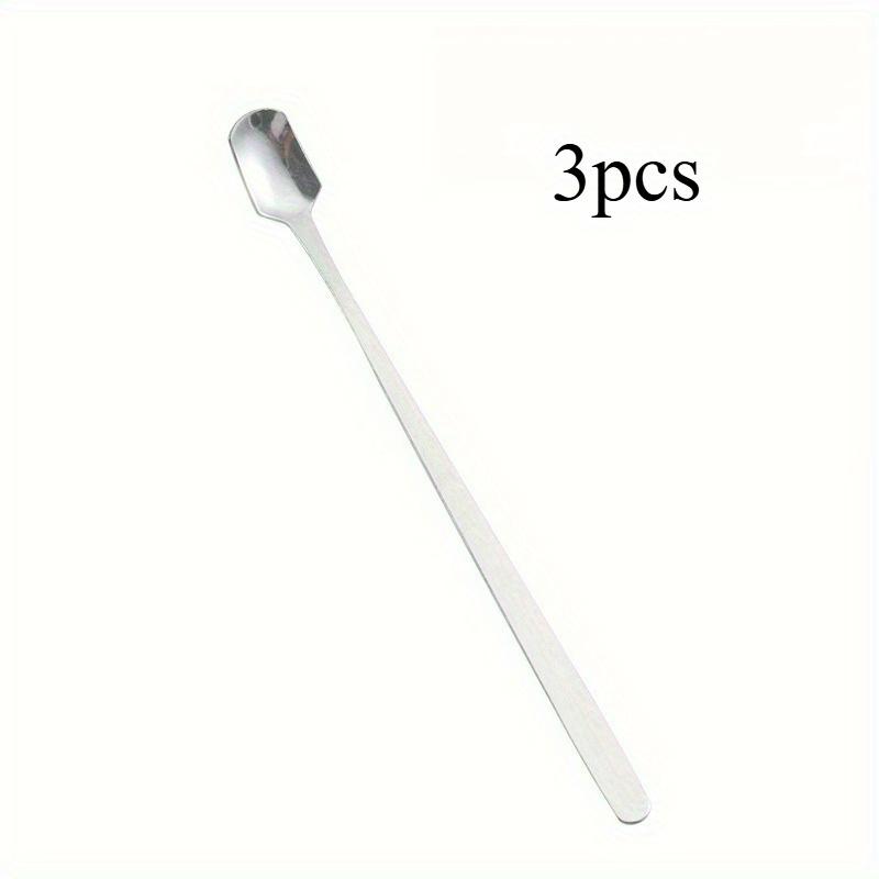 3pcs Modern Simple Long Handle Coffee Spoon Dessert Ice Cream Square Head Coffee Stirring Spoon Stainless Steel Household
3pcs Modern Simple Long Handle Coffee Spoon Dessert Ice Cream Square Head Coffee Stirring Spoon Stainless Steel Household