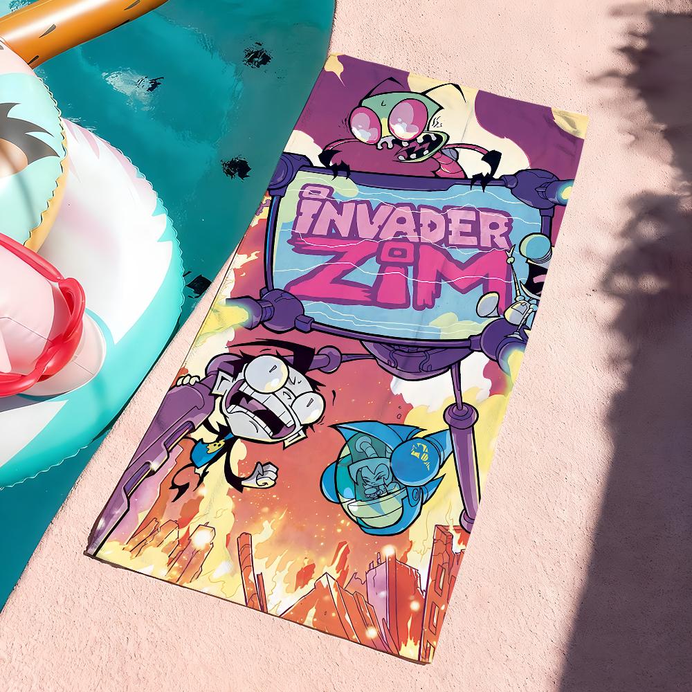 Cartoon I-Invader Zim Funny Towel Quick Dry Soft Yoga Swimming Fitness Mountain Climbing Large Beach Towels W30*H60(CM)
Cartoon I-Invader Zim Funny Towel Quick Dry Soft Yoga Swimming Fitness Mountain Climbing Large Beach Towels W30*H60(CM)