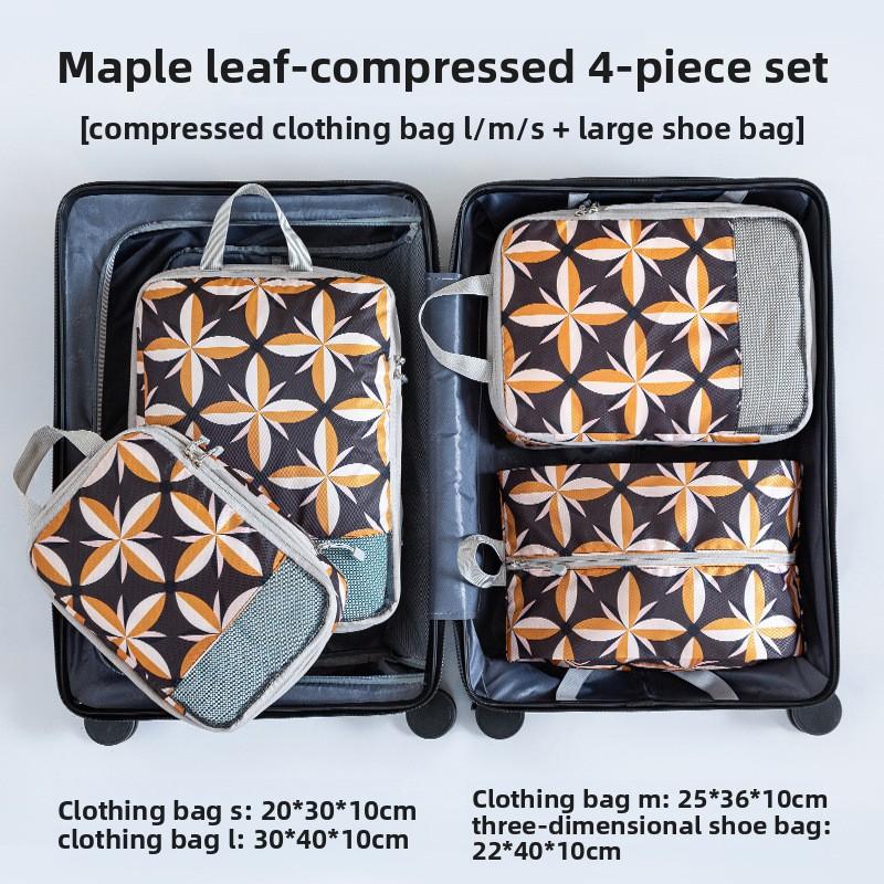 Travel Compression Packing Cubes 4Pcs Luggage Packing Bag Set Compressible & Expandable Storage Bag Essential Travel Accessories кленовый
Travel Compression Packing Cubes 4Pcs Luggage Packing Bag Set Compressible & Expandable Storage Bag Essential Travel Accessories кленовый