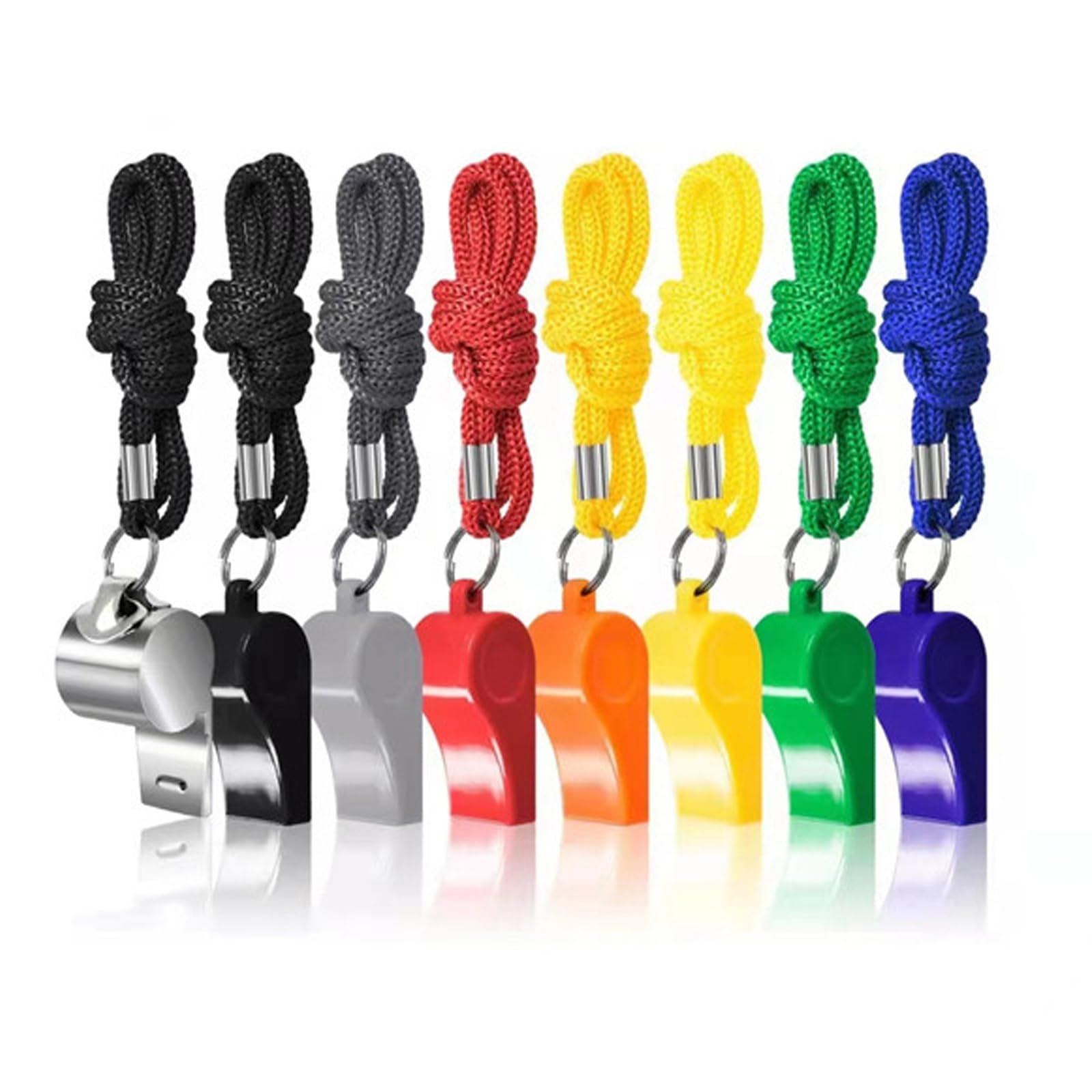 YANYULI Whistle Pack of 8 with Strap Lightweight Emergency Whistle Training Whistle Disaster Prevention Rescue School Hiking Excursion Mountaineering
YANYULI Whistle Pack of 8 with Strap Lightweight Emergency Whistle Training Whistle Disaster Prevention Rescue School Hiking Excursion Mountaineering