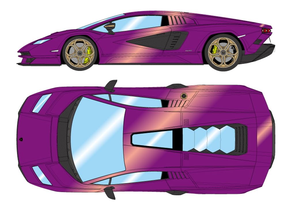 Макияж EIDOLON COLLECTION Lamborghini Countach LPI 2022 Viola Pasiphae Готовое изделие EM740E 1/43 800-4
Макияж EIDOLON COLLECTION Lamborghini Countach LPI 2022 Viola Pasiphae Готовое изделие EM740E 1/43 800-4
