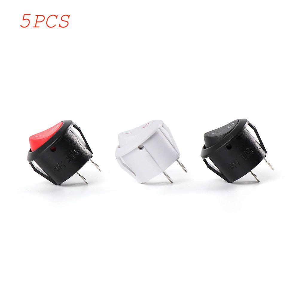 5 шт. Модний човен Rocker Mini тумблер 2PIN ON/OFF Push Button Car Boat червоний/чорний
5 шт. Модний човен Rocker Mini тумблер 2PIN ON/OFF Push Button Car Boat червоний/чорний