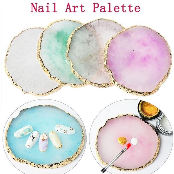 Nail Art Circle Color Palette Resin Agate Piece Nail Painting Color Palette Nail Piece Display Board сірий
Nail Art Circle Color Palette Resin Agate Piece Nail Painting Color Palette Nail Piece Display Board сірий