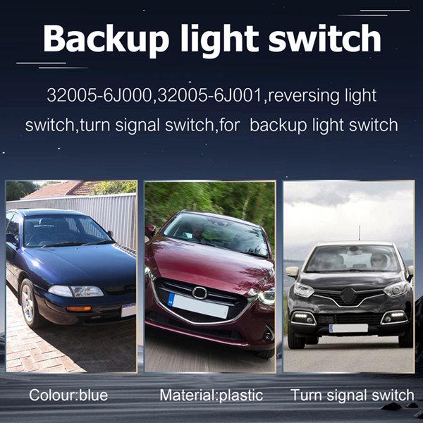 Blue Plastic Reverse Light & Turn Signal Switch for Nissan, Renault, Mazda: 1 Piece None
Blue Plastic Reverse Light & Turn Signal Switch for Nissan, Renault, Mazda: 1 Piece None