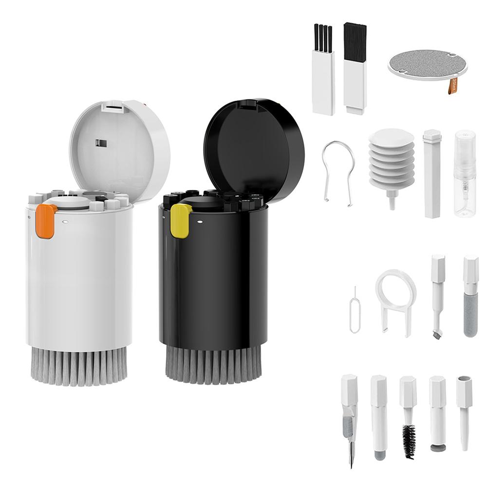 Набор для очистки клавиатуры ноутбука 20-в-1, многофункциональный инструмент для чистки ПК, клавиатуры, наушников, камеры, мобильных телефонов, набор для очистки электроники
Набор для очистки клавиатуры ноутбука 20-в-1, многофункциональный инструмент для чистки ПК, клавиатуры, наушников, камеры, мобильных телефонов, набор для очистки электроники