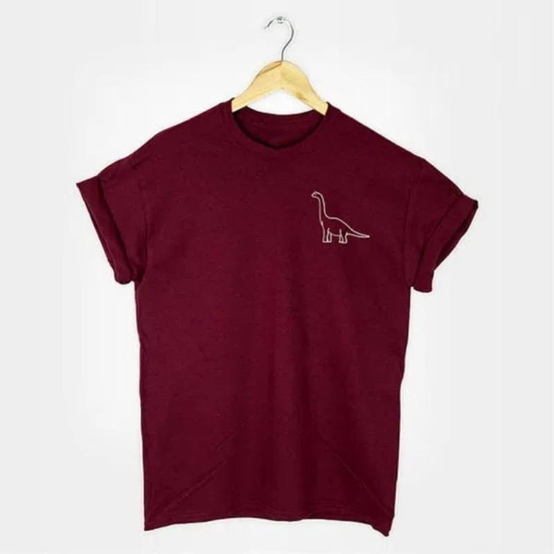 Women s Fashion Dinosaur Printing T-Shirts Ladies O-neck Casual T-Shirt Female Cotton Tees Short Sleeve Summer Tops 4XL коричневий
Women s Fashion Dinosaur Printing T-Shirts Ladies O-neck Casual T-Shirt Female Cotton Tees Short Sleeve Summer Tops 4XL коричневий