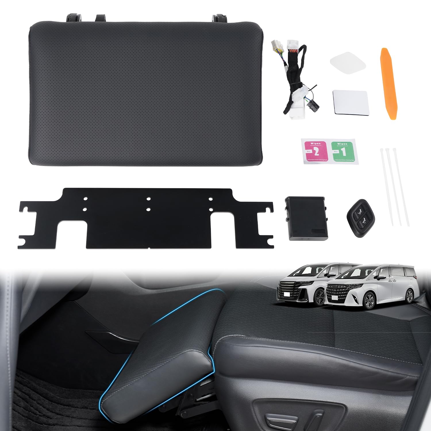 GIMUYA Toyota New Alphard 40 Series Vellfire Electric Ottoman Passenger Seat Additional Footrest Angle Adjustment Folding Retrofit ALPHARD VELLFIRE чорний
GIMUYA Toyota New Alphard 40 Series Vellfire Electric Ottoman Passenger Seat Additional Footrest Angle Adjustment Folding Retrofit ALPHARD VELLFIRE чорний