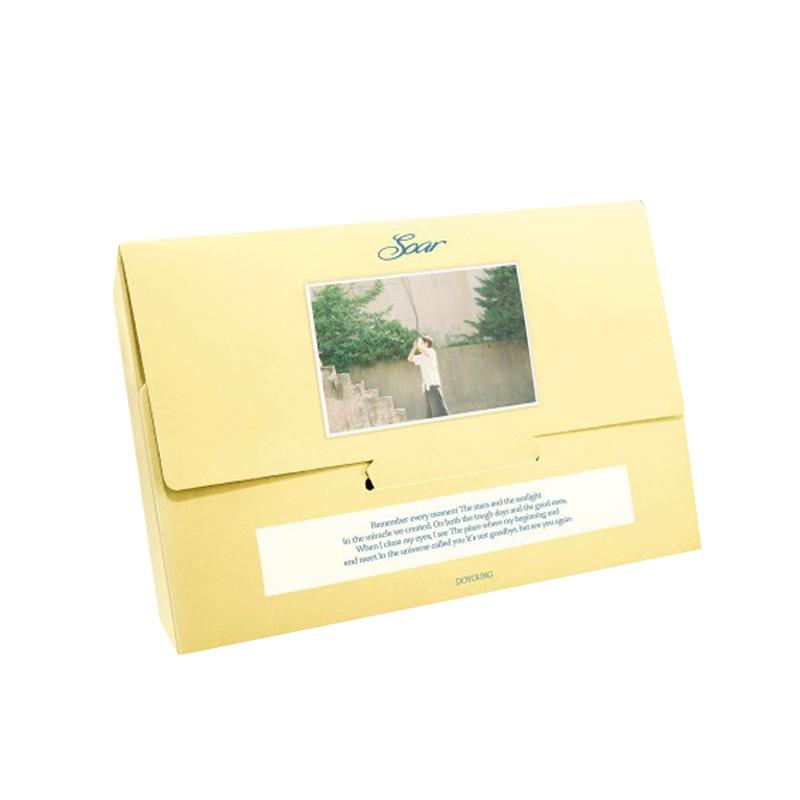 ДОЁН – 2-й альбом Soar (Версия с запечатанной памятью.) Умный альбом 1pcs
ДОЁН – 2-й альбом Soar (Версия с запечатанной памятью.) Умный альбом 1pcs