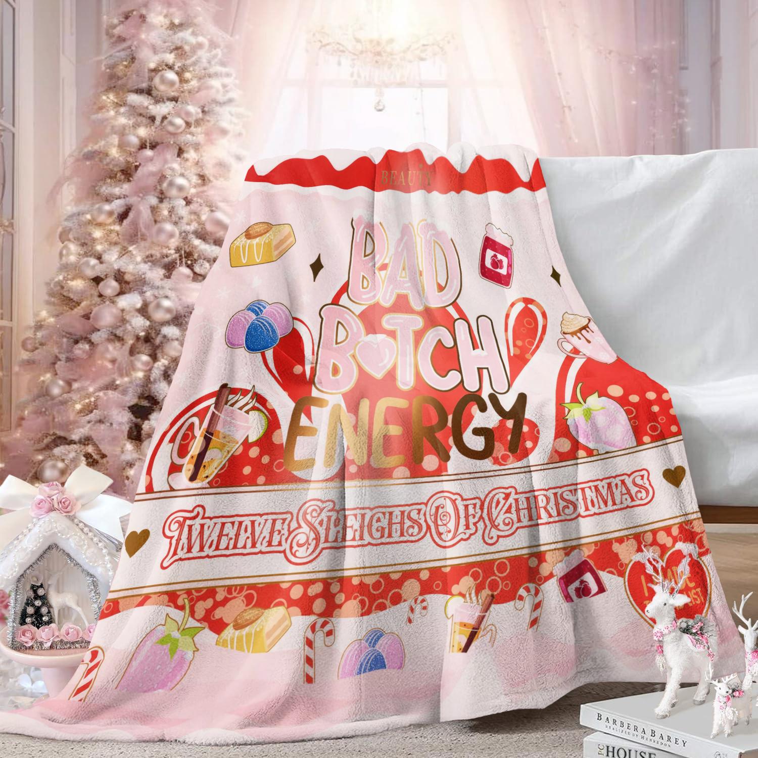 Sweet Bad Girl Energy Blanket Warm Soft Winter Flannel Bed Throw Milk Plush Thin Quilt for Home Living Room Sofa Bed Cover Gift 100x150cm
Sweet Bad Girl Energy Blanket Warm Soft Winter Flannel Bed Throw Milk Plush Thin Quilt for Home Living Room Sofa Bed Cover Gift 100x150cm