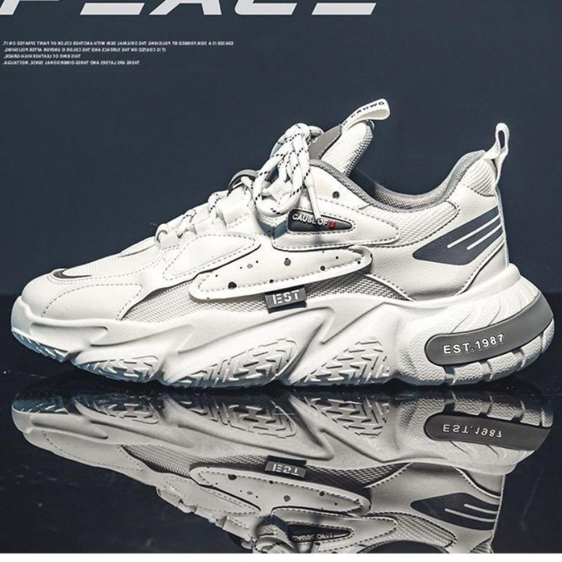 Spring Autumn Men S New Breathable Mesh Shoes Fashion Comfort Sports Shoes Casual Walking Sneakers Thick Bottom Sneaker 42
Spring Autumn Men S New Breathable Mesh Shoes Fashion Comfort Sports Shoes Casual Walking Sneakers Thick Bottom Sneaker 42