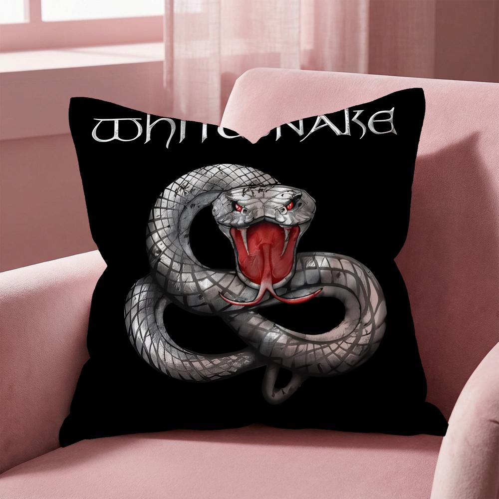 Whitesnake Cushion Cover Multi-Scene Pillow Cover for Home & Car - Reversible, Soft & Durable for Daily Use 30cmx30cm
Whitesnake Cushion Cover Multi-Scene Pillow Cover for Home & Car - Reversible, Soft & Durable for Daily Use 30cmx30cm