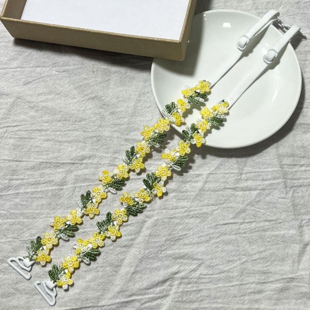 1pair Lace Flower Floral Bra Straps Anti-slip Elastic Floral Shoulder Belts with Lace Trim Adjustable Lingerie Strap Belt Women One Size жёлтый
1pair Lace Flower Floral Bra Straps Anti-slip Elastic Floral Shoulder Belts with Lace Trim Adjustable Lingerie Strap Belt Women One Size жёлтый