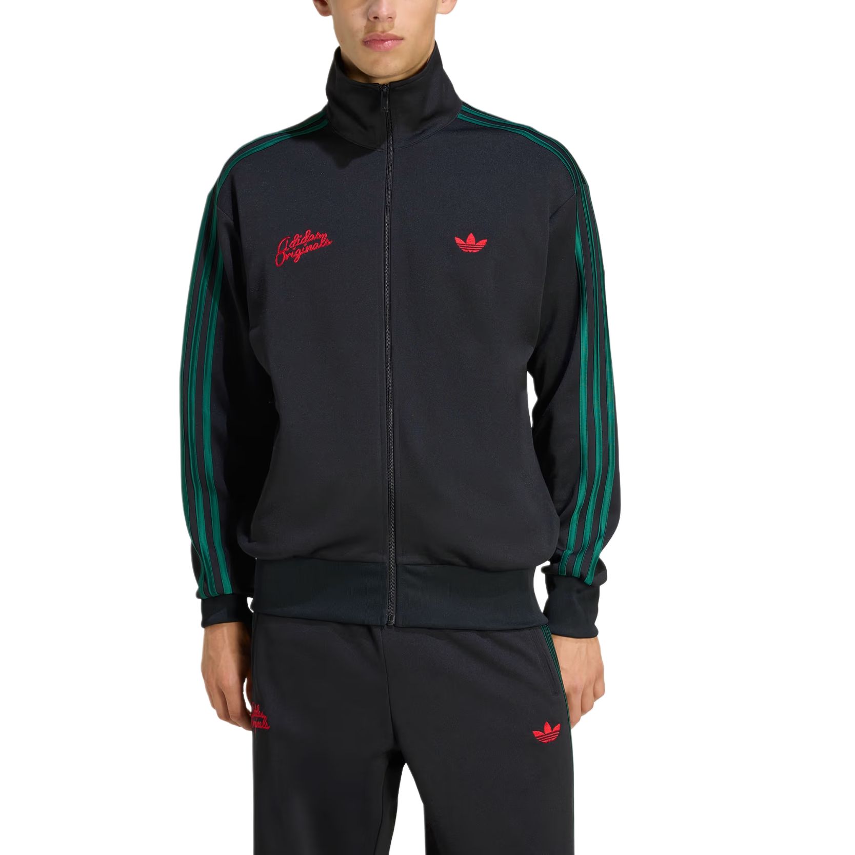 Adidas Originals Firebird Track Top Roses Loose Fit Stand Collar Zip Striped Jacket Men jackets KD0451 2XL
Adidas Originals Firebird Track Top Roses Loose Fit Stand Collar Zip Striped Jacket Men jackets KD0451 2XL