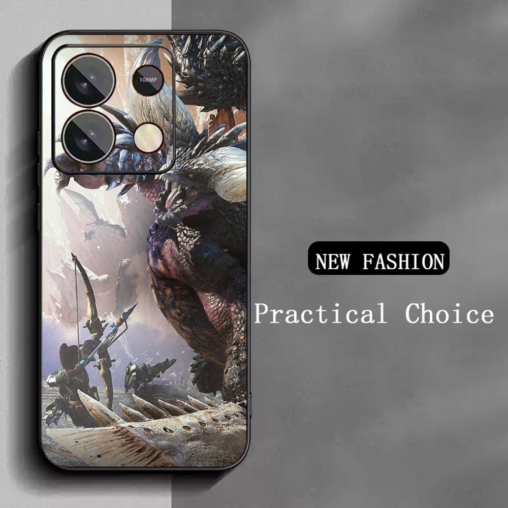 Monster hunter game logo design Phone Case For Redmi Note 14 13 12 11 Pro Plus S 5G 14C A3 Soft Black Phone Cover Redmi Note 12 5G
Monster hunter game logo design Phone Case For Redmi Note 14 13 12 11 Pro Plus S 5G 14C A3 Soft Black Phone Cover Redmi Note 12 5G