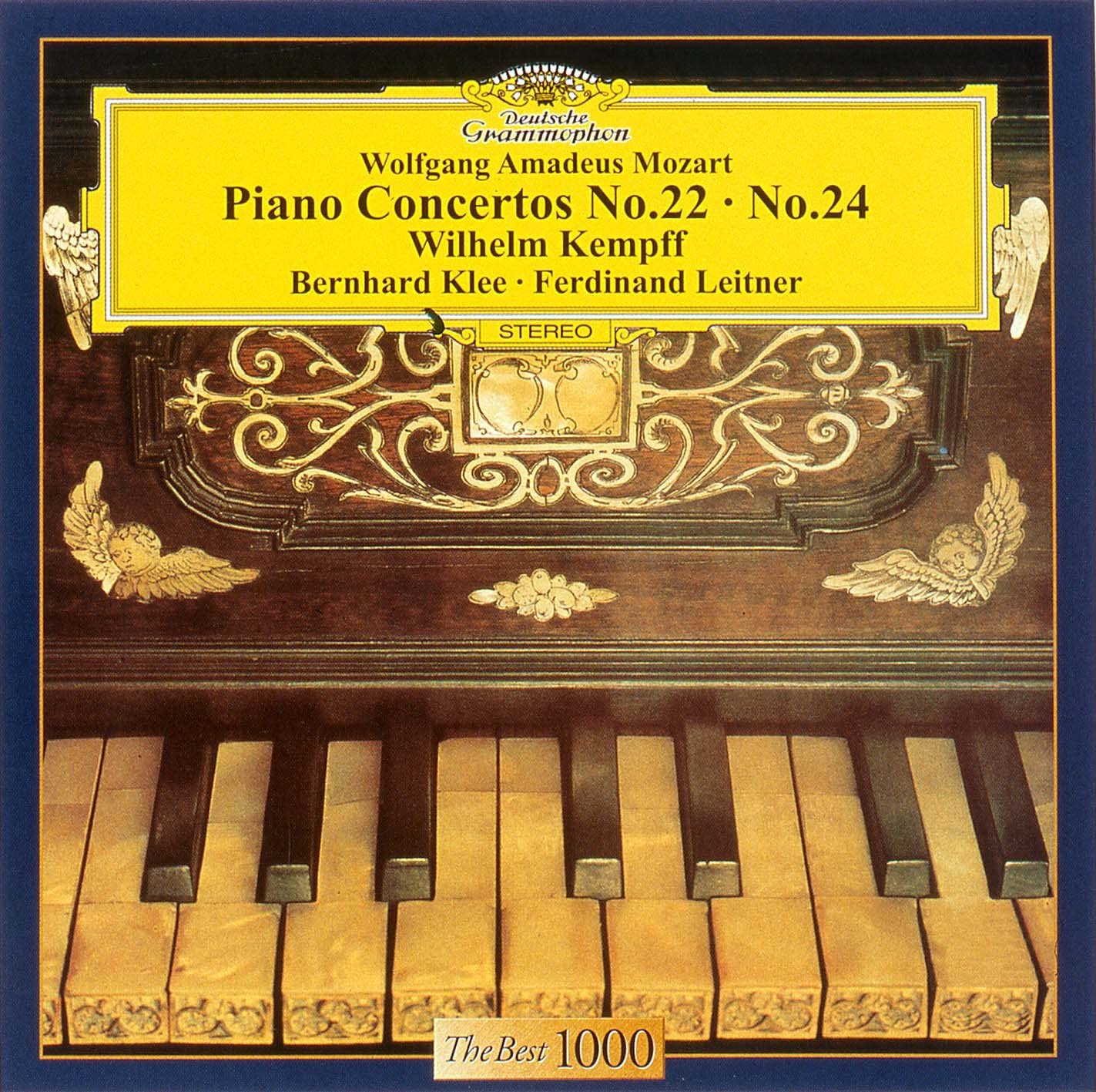 CD KEMPF (WILHELM), MOZART, KLEE (BERN - Mozart: Piano Concertos Nos. 22 & 2 UCCG5118 Japan Obi Classical
CD KEMPF (WILHELM), MOZART, KLEE (BERN - Mozart: Piano Concertos Nos. 22 & 2 UCCG5118 Japan Obi Classical