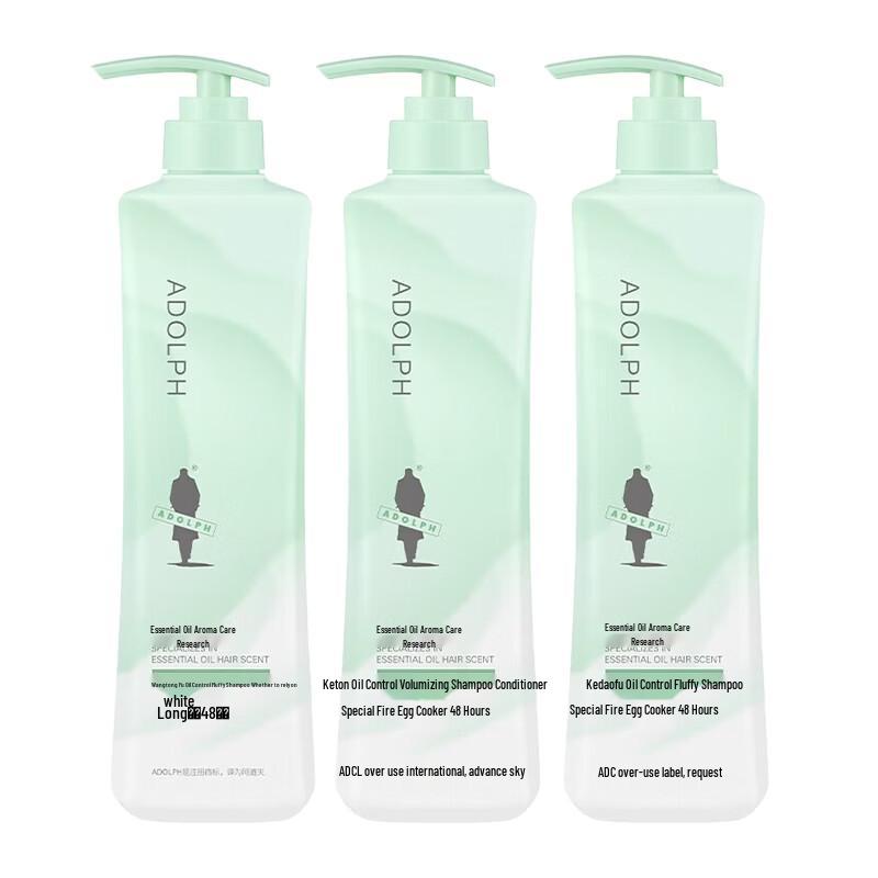 Adolph Volumizing & Oil Control Shampoo (3 x 800g)
Adolph Volumizing & Oil Control Shampoo (3 x 800g)