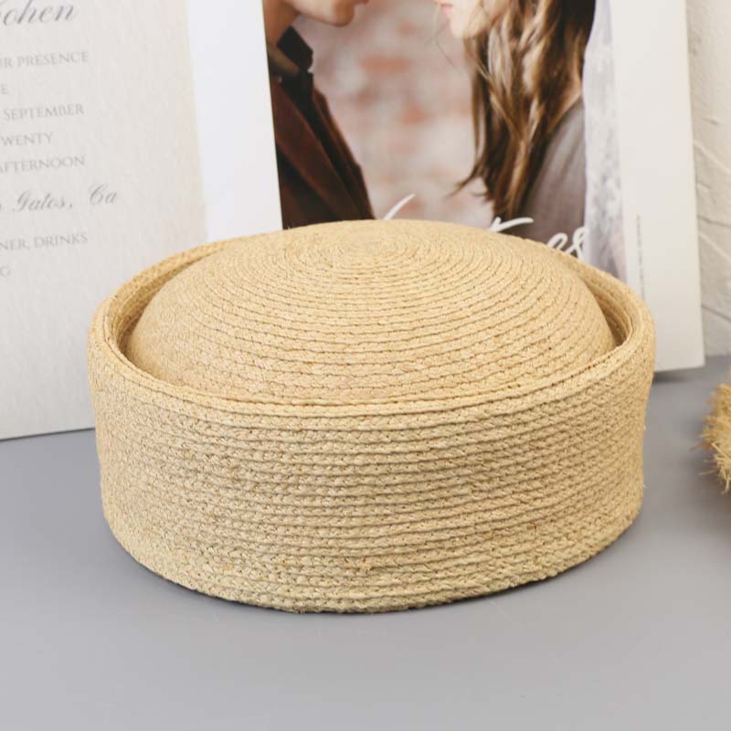 Women Natural 100% Raffia Pillbox Hat Circle Concave Top Berets French Vintage Spring Summer Sun Hats Wedding Fascinator Party 56-58cm
Women Natural 100% Raffia Pillbox Hat Circle Concave Top Berets French Vintage Spring Summer Sun Hats Wedding Fascinator Party 56-58cm