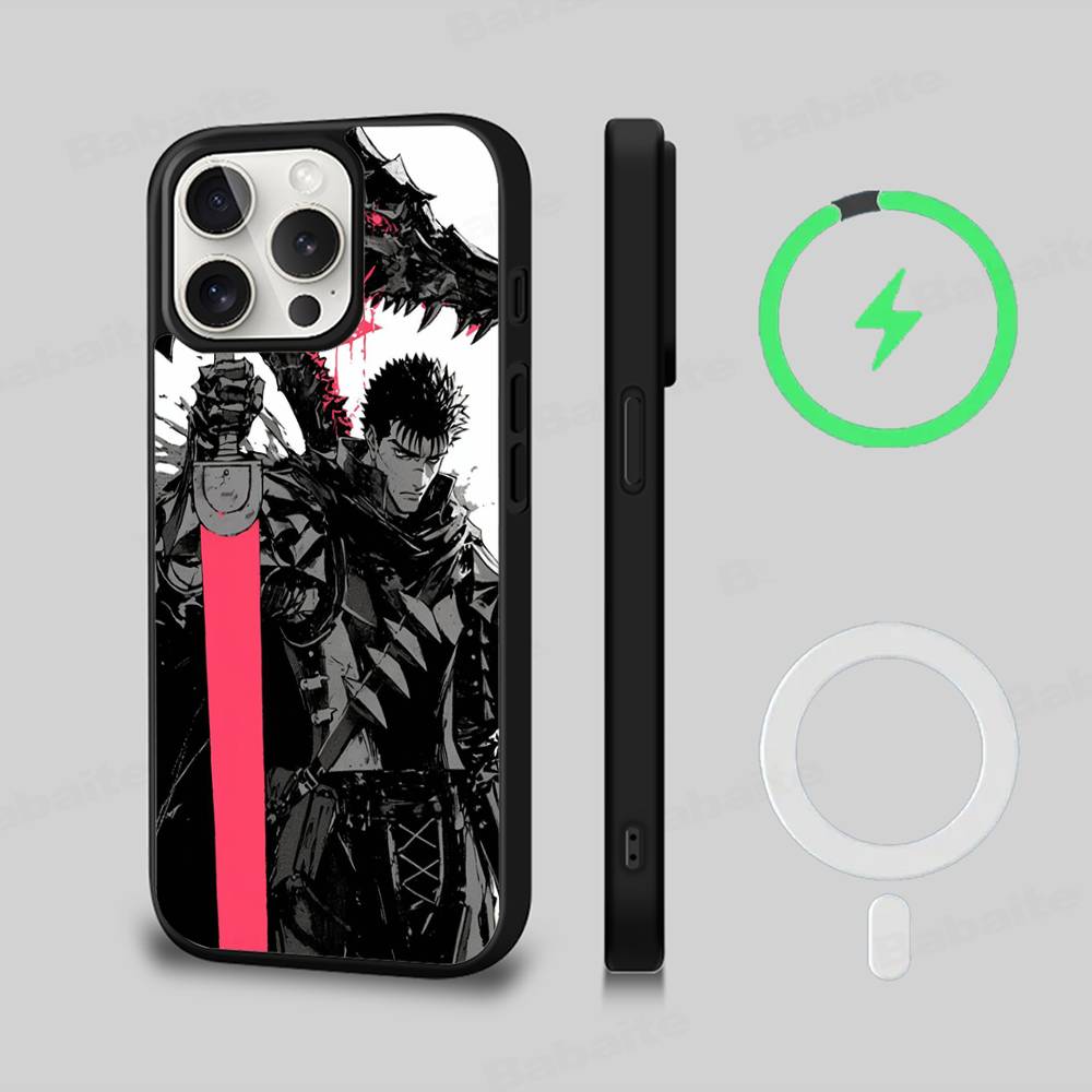 Berserk Guts Hot Anime Magnetic For Magsafe Phone Case For IPhone 17 Air 16 Pro Max 15 14 13 12 11 Protective Cover iPhone 14 plus
Berserk Guts Hot Anime Magnetic For Magsafe Phone Case For IPhone 17 Air 16 Pro Max 15 14 13 12 11 Protective Cover iPhone 14 plus