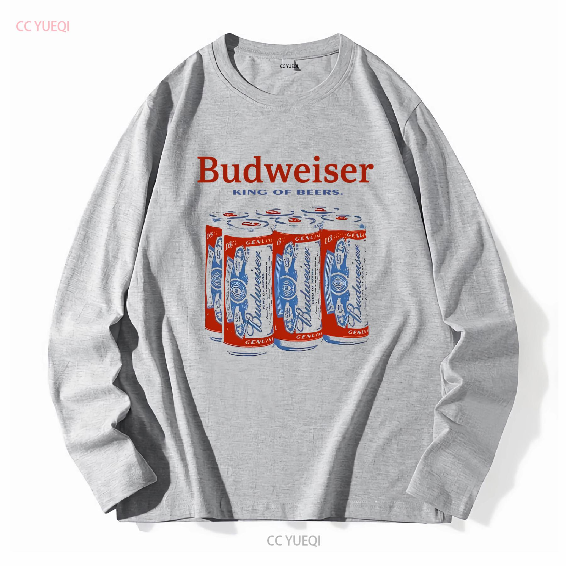 Нове пиво Budweiser Bud 6 упаковок Класичний логотип Біла чоловіча вінтажна футболка з довгими рукавами вінтажна Випрана вулична мода Унісекс M
Нове пиво Budweiser Bud 6 упаковок Класичний логотип Біла чоловіча вінтажна футболка з довгими рукавами вінтажна Випрана вулична мода Унісекс M