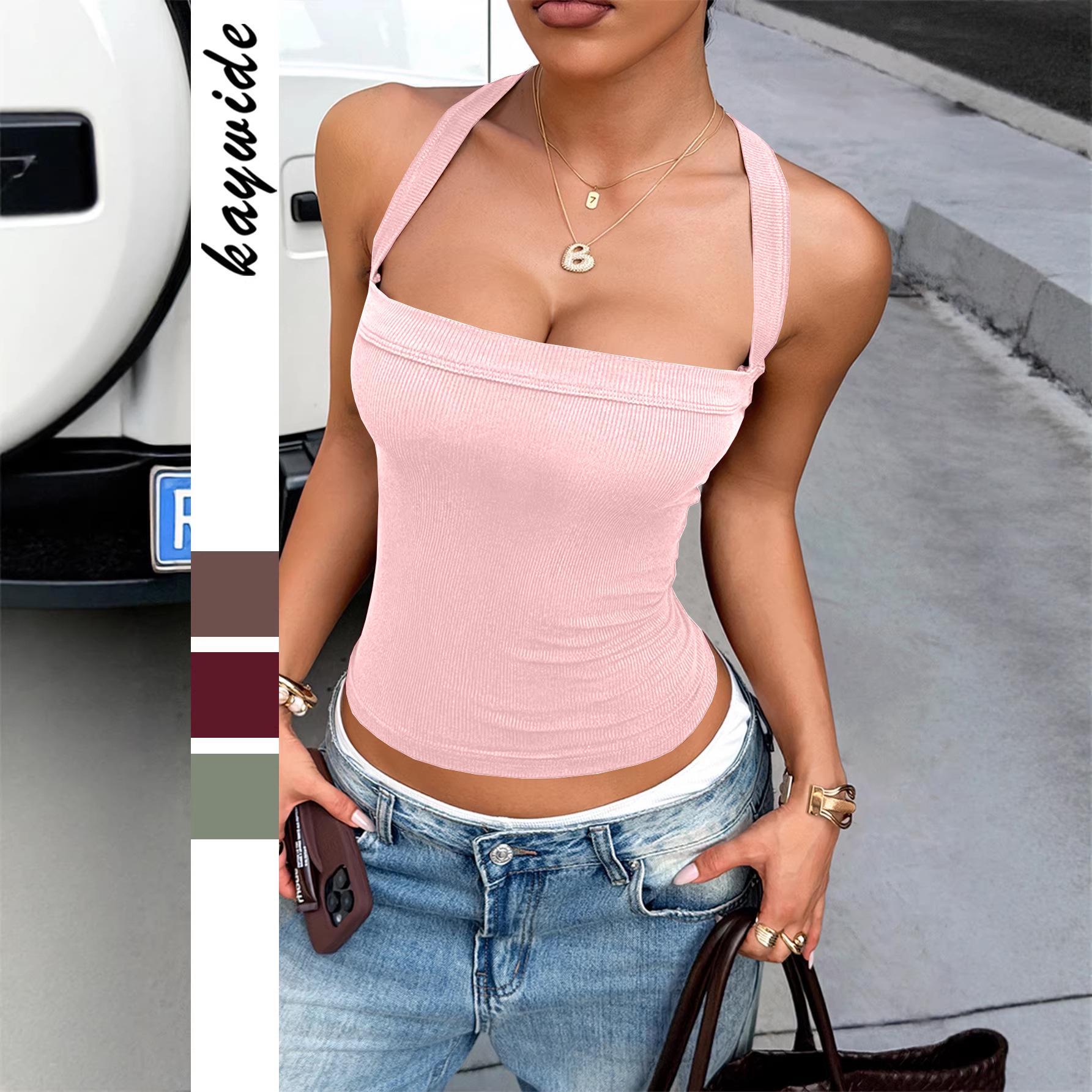 Y2K Spicy Girl Bandeau Camisole Vest - Women s Summer Top 2026 L
Y2K Spicy Girl Bandeau Camisole Vest - Women s Summer Top 2026 L