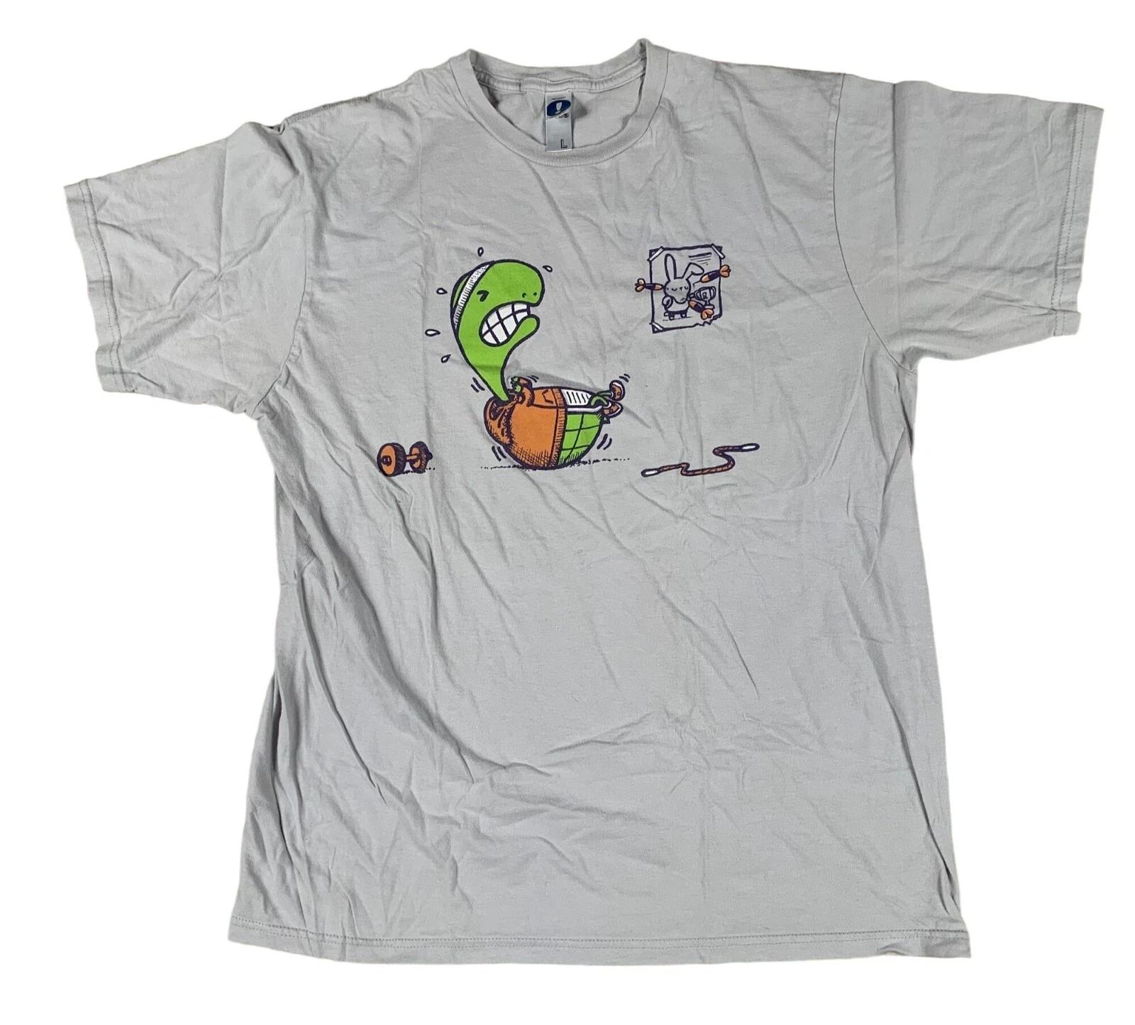 ! Work Out Turtle 100% Cotton T-Shirt Size Large 3XL
! Work Out Turtle 100% Cotton T-Shirt Size Large 3XL