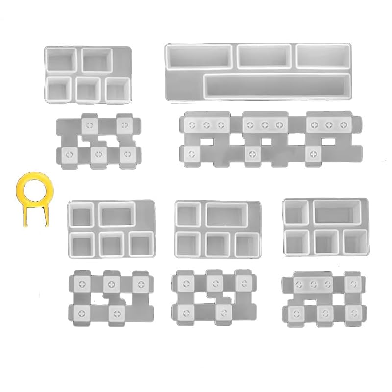 XYZA homemade keycaps silicon mold 10 piece set Cherry MX mechanical keyboard You can make compatible keycaps. handmade resin handmade Japanese manual
XYZA homemade keycaps silicon mold 10 piece set Cherry MX mechanical keyboard You can make compatible keycaps. handmade resin handmade Japanese manual