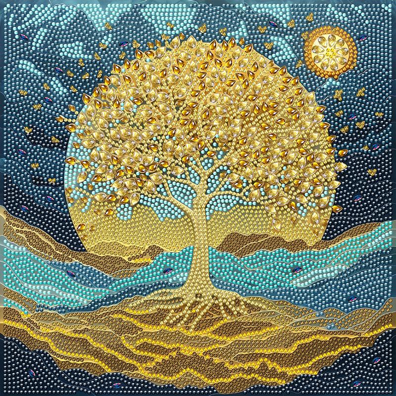 Cross-Border Foreign Trade Diamond Painting, Fortune Tree Special-Shaped Diamond Painting Diy Handmade Living Room Flower Decorative Painting XL054
Cross-Border Foreign Trade Diamond Painting, Fortune Tree Special-Shaped Diamond Painting Diy Handmade Living Room Flower Decorative Painting XL054