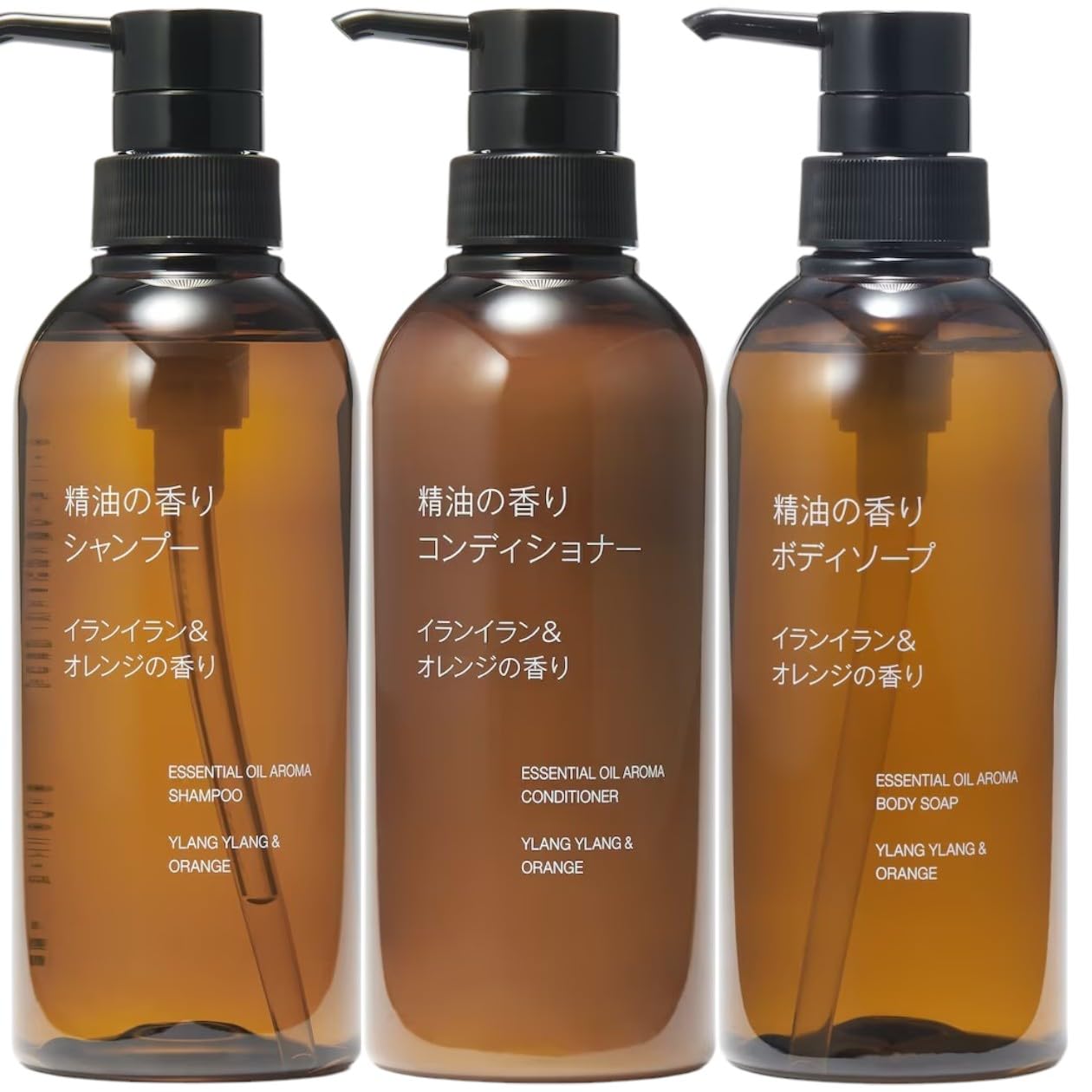 MUJI Good Quality Essential Oil Scent Ylang Ylang Orange Scent Conditioner Body Soap & (Shampoo + + (400ml each)) білий
MUJI Good Quality Essential Oil Scent Ylang Ylang Orange Scent Conditioner Body Soap & (Shampoo + + (400ml each)) білий