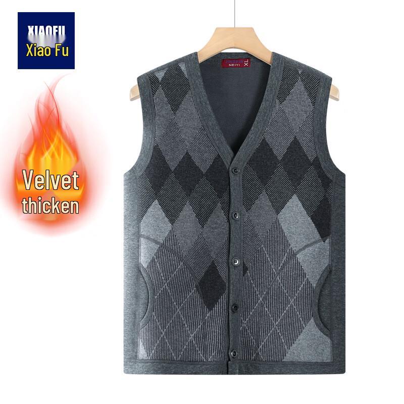Men s V-neck Argyle Knit Vest XL
Men s V-neck Argyle Knit Vest XL