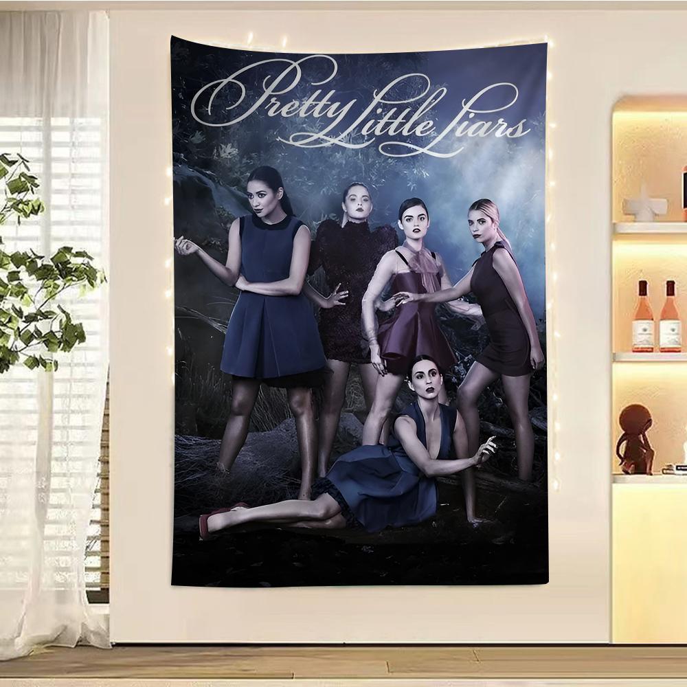 PPretty LLittle LLiars Anime Tapestry Hanging Tarot Hippie Wall Rugs Dorm Home Decor 74x94cm(29x37in)
PPretty LLittle LLiars Anime Tapestry Hanging Tarot Hippie Wall Rugs Dorm Home Decor 74x94cm(29x37in)