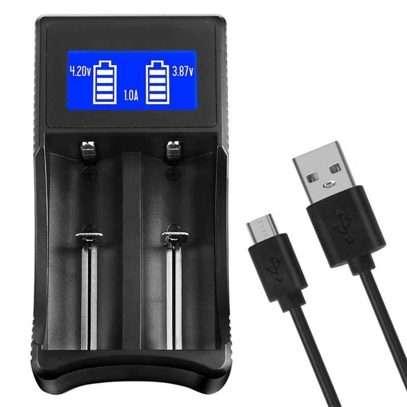 LCD Display Universal Battery Charger 2-Slot for 26650 25500 22650 22650 18650 18490 Fast & Efficient Charging Solution 1
LCD Display Universal Battery Charger 2-Slot for 26650 25500 22650 22650 18650 18490 Fast & Efficient Charging Solution 1