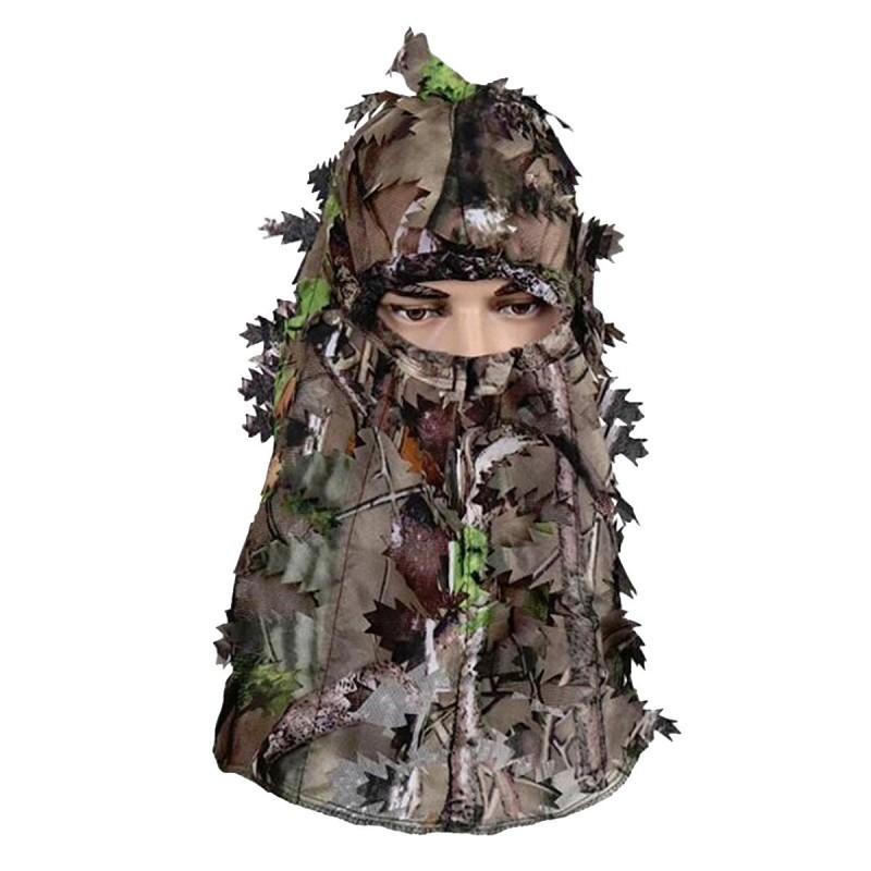 Camouflage Leaves 3D Headgear Outdoor Camping Hunting Breathable Training Integrated Cap Leaf Clothing one size
Camouflage Leaves 3D Headgear Outdoor Camping Hunting Breathable Training Integrated Cap Leaf Clothing one size