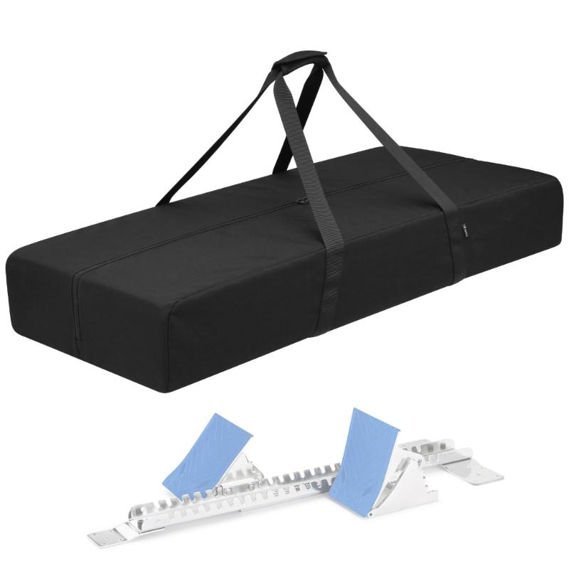 Strong Oxford Fabric Starting Block Storage Bag Large Capacity Measurements 39x16.9x6.3inch Foldable Water Resistant 1
Strong Oxford Fabric Starting Block Storage Bag Large Capacity Measurements 39x16.9x6.3inch Foldable Water Resistant 1