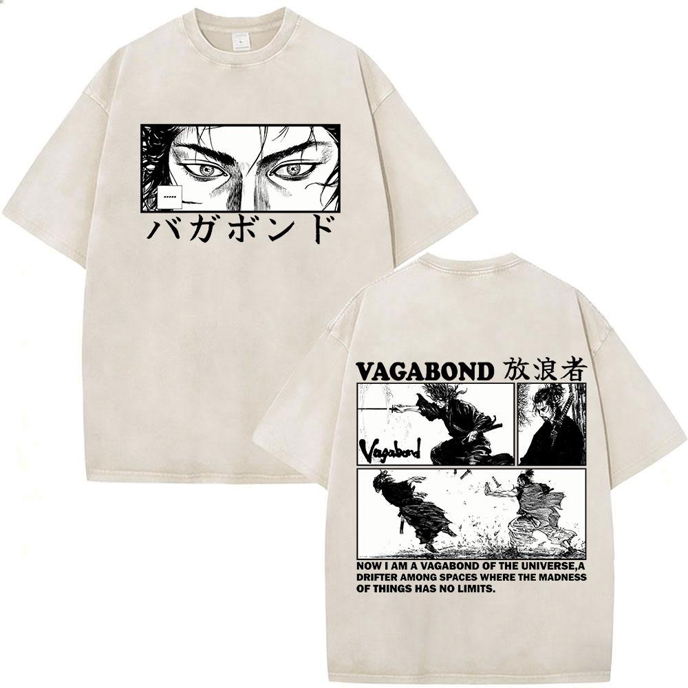 Anime Vagabond Miyamoto Musashi Vintage Washed Tshirts Men Women Clothing Casual Loose Fashion Short Sleeve T Shirts Streetwear S
Anime Vagabond Miyamoto Musashi Vintage Washed Tshirts Men Women Clothing Casual Loose Fashion Short Sleeve T Shirts Streetwear S