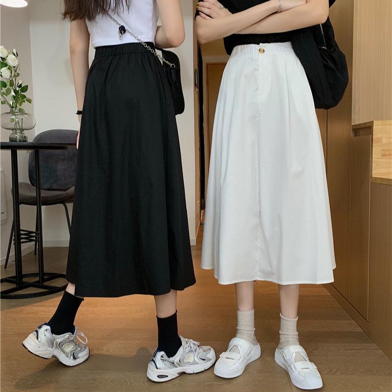 Hong Kong Style Plus Size A-line Midi Skirt - Korean High Waist Slimming Puff Design XS чёрный
Hong Kong Style Plus Size A-line Midi Skirt - Korean High Waist Slimming Puff Design XS чёрный