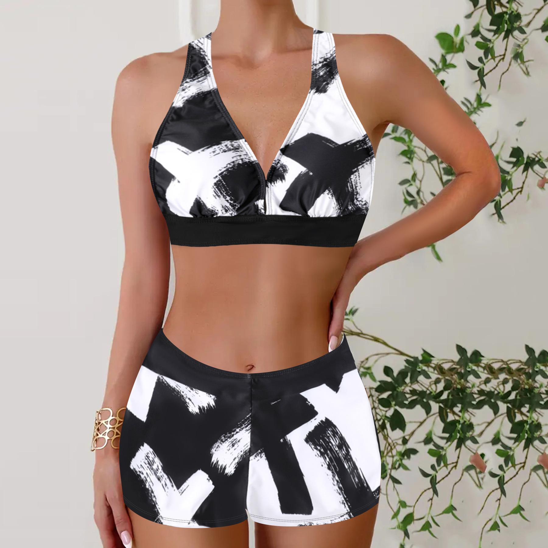 Женское бикини, сексуальный купальный костюм с высокой талией, пляжный купальник, женский летний купальник 2XL белый
Женское бикини, сексуальный купальный костюм с высокой талией, пляжный купальник, женский летний купальник 2XL белый