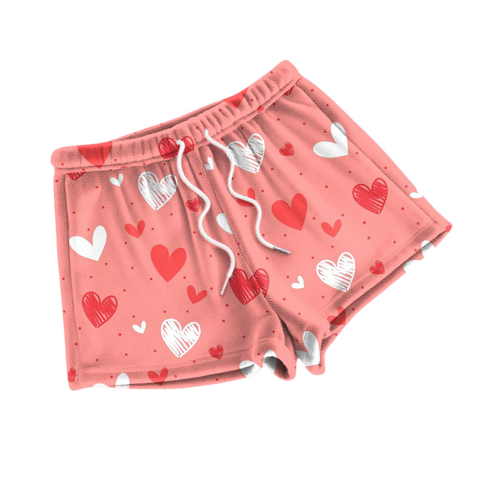 Жіночі модні штани для сну на День Святого Валентина з принтом, повсякденні плюшеві шорти S
Жіночі модні штани для сну на День Святого Валентина з принтом, повсякденні плюшеві шорти S