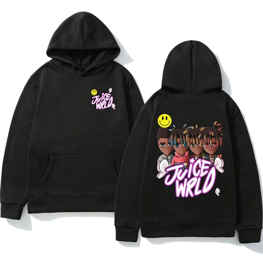 Juice Wrld толстовки в стиле Харадзюку, крутой стиль, уличная одежда, студенческая повседневная корейская версия, толстовки, флисовый пуловер унисекс для женщин
Juice Wrld толстовки в стиле Харадзюку, крутой стиль, уличная одежда, студенческая повседневная корейская версия, толстовки, флисовый пуловер унисекс для женщин