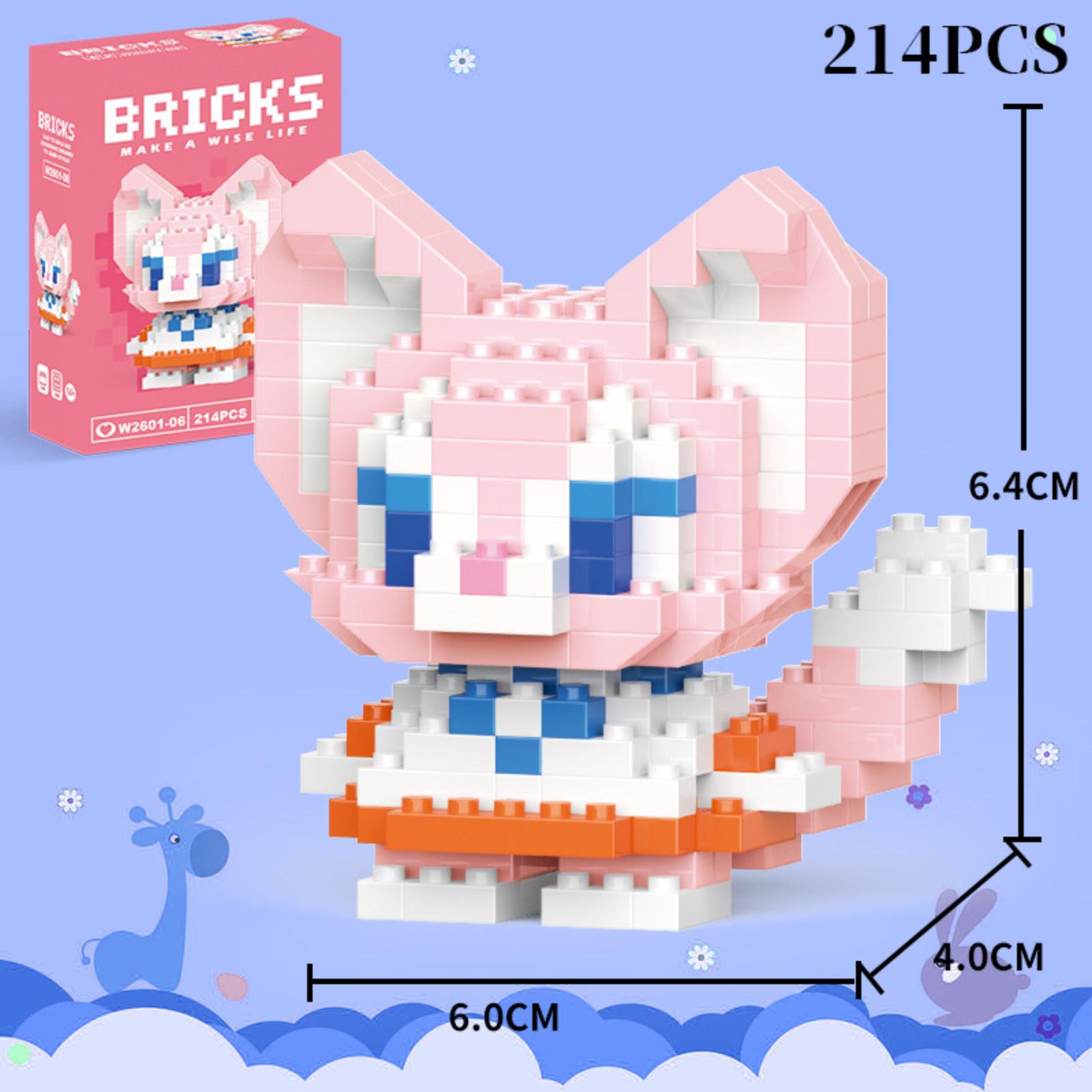 Educational Building Blocks Set Compatible with Popular Construction Toys Cartoon Character Puzzle Model Creative Assembly Toy for Kids One Size белый
Educational Building Blocks Set Compatible with Popular Construction Toys Cartoon Character Puzzle Model Creative Assembly Toy for Kids One Size белый