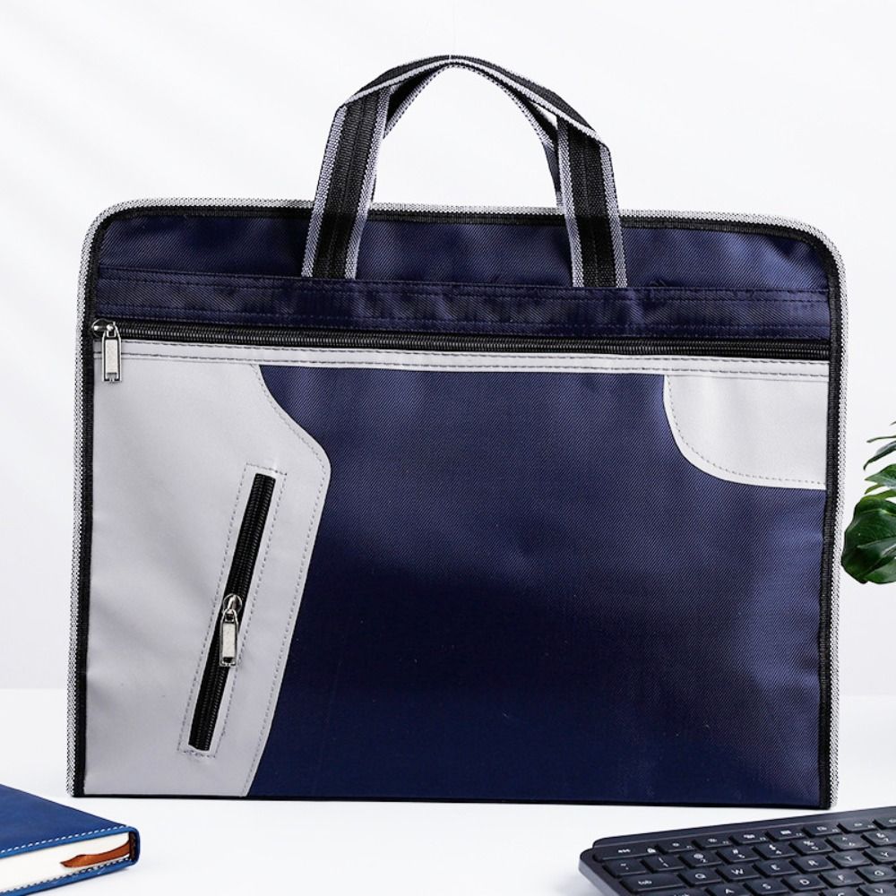 Big Capacity A4 File Folder Double Zipper Business Briefcase Fashion Documents File Bag Handbag
Big Capacity A4 File Folder Double Zipper Business Briefcase Fashion Documents File Bag Handbag