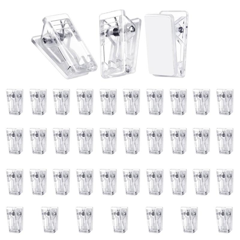 Pack of 40/100 Functional Clear Self Stick Clips for Convenient Document Handling and Storage in Various Environment
Pack of 40/100 Functional Clear Self Stick Clips for Convenient Document Handling and Storage in Various Environment