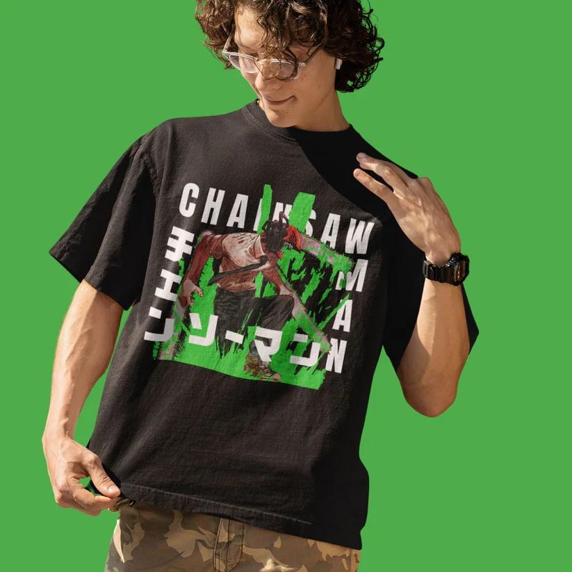 Chainsaw Man Anime Printed Cotton Tshirt for Men and Women Harajuku Trend Fashion Oversized Anime Peripheral Clothing Tshirt 3XL
Chainsaw Man Anime Printed Cotton Tshirt for Men and Women Harajuku Trend Fashion Oversized Anime Peripheral Clothing Tshirt 3XL