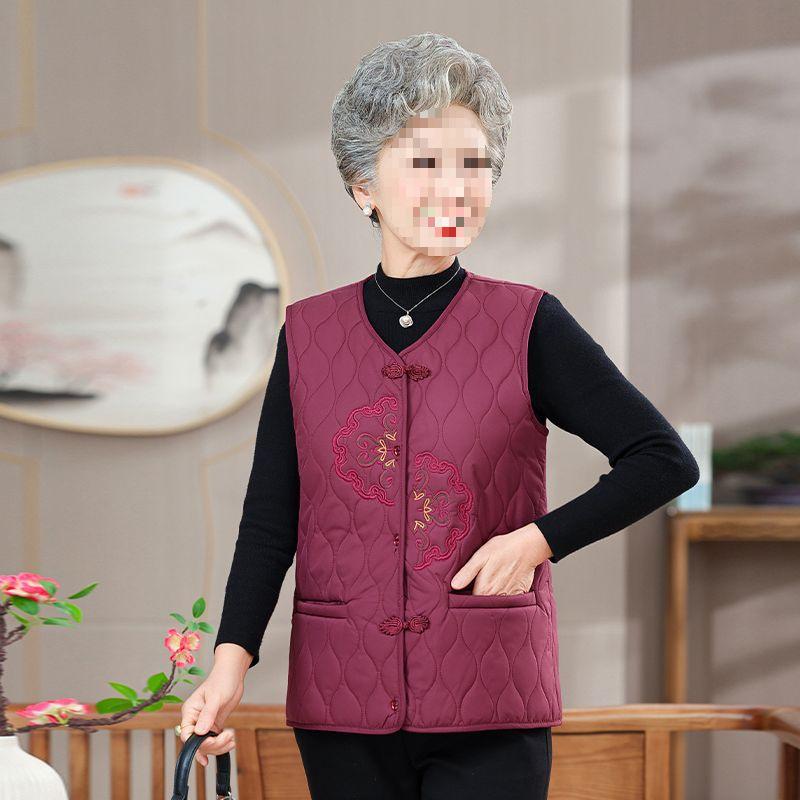Fleece-Lined Warm Cotton Vest for Middle-Aged & Elderly Women XL (90-105 jin)
Fleece-Lined Warm Cotton Vest for Middle-Aged & Elderly Women XL (90-105 jin)