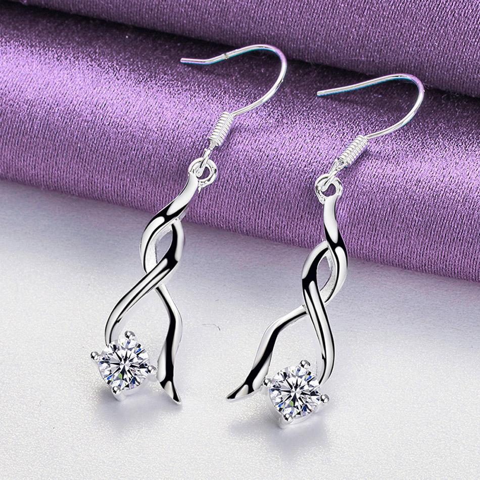 CHSHINE стерлингового серебра 925 пробы очаровательные серьги с цирконом для женщин модные украшения 4.10*0.90cm
CHSHINE стерлингового серебра 925 пробы очаровательные серьги с цирконом для женщин модные украшения 4.10*0.90cm